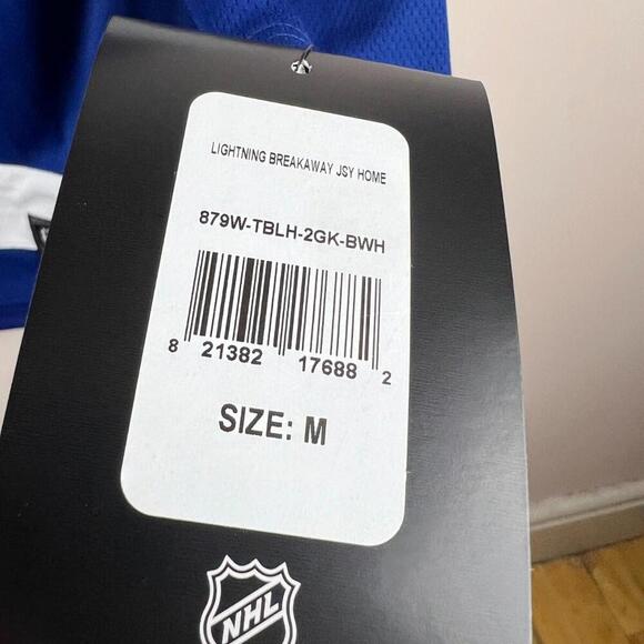 Tampa Bay Lightning Custom Fanatics HAMPTON #4 Jersey Women’s M Blue 2023 - Picture 5 of 10